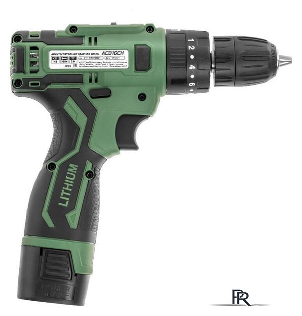 Ударная дрель-шуруповерт Hammer ACD16CH (с 2-мя АКБ, кейс) - Изображение №4 — Интернет-магазин ПроЗаказ