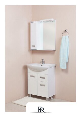  Onika Тумба под умывальник Балтика 60.12 (белый) [106041] - Изображение №2 — Интернет-магазин ПроЗаказ