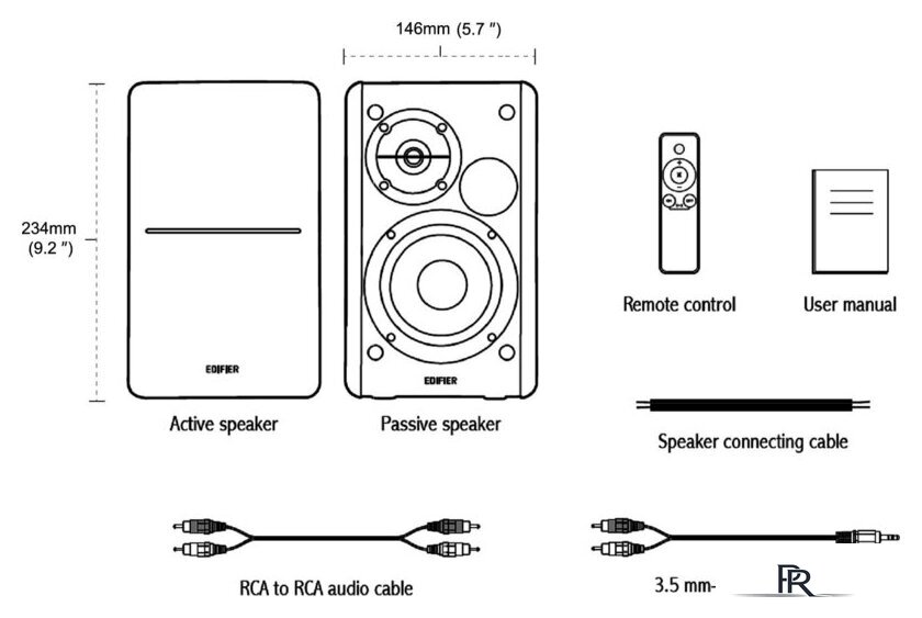 Акустика Edifier R1280Ts - Изображение №9 — Интернет-магазин ПроЗаказ