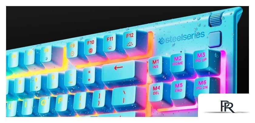 Клавиатура SteelSeries Apex 3 TKL (голубой, нет кириллицы) - Изображение №4 — Интернет-магазин ПроЗаказ