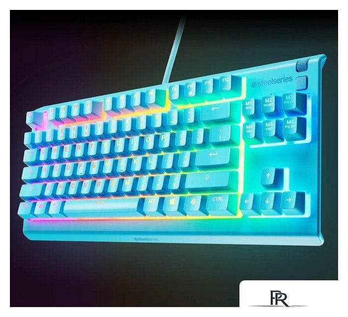 Клавиатура SteelSeries Apex 3 TKL (голубой, нет кириллицы) - Изображение №3 — Интернет-магазин ПроЗаказ