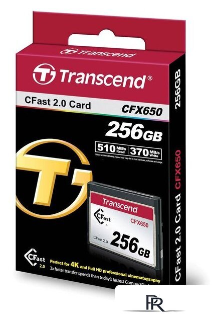 Карта памяти Transcend CFX650 CompactFlash 256GB - Изображение №2 — Интернет-магазин ПроЗаказ