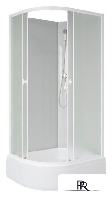 Душевая кабина Niagara Promo P110/80/26R/MT/BK 110x80x195 - Изображение №1 — Интернет-магазин ПроЗаказ