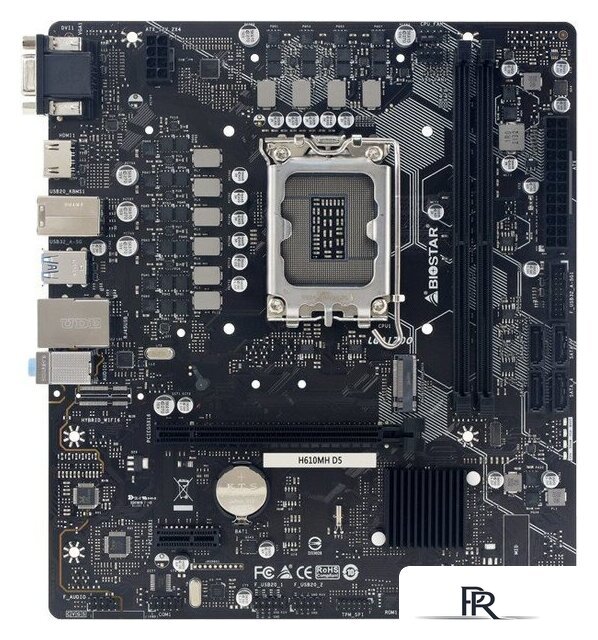 Материнская плата BIOSTAR H610MH D5 Ver. 6.x - Изображение №1 — Интернет-магазин ПроЗаказ