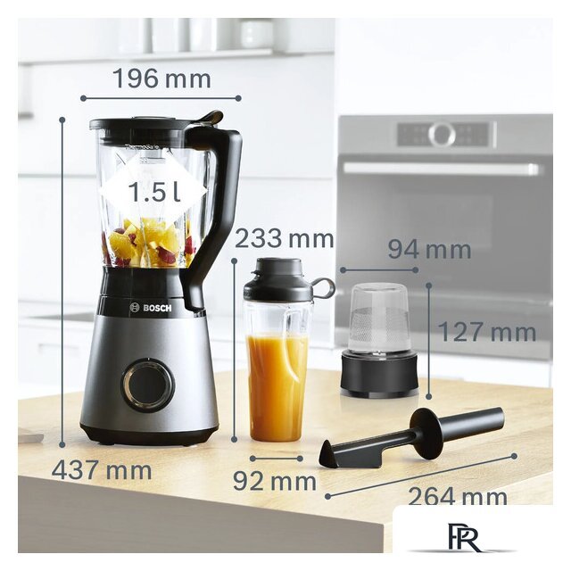 Стационарный блендер Bosch VitaPower MMB6177S - Изображение №2 — Интернет-магазин ПроЗаказ