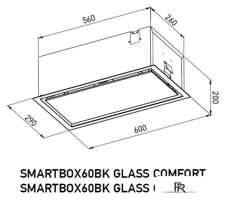 Кухонная вытяжка Meferi SMARTBOX60WH Glass Comfort - Изображение №14 — Интернет-магазин ПроЗаказ
