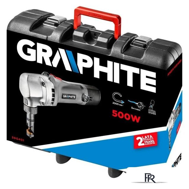 Высечные электрические ножницы GRAPHITE 59G401 (кейс) - Изображение №4 — Интернет-магазин ПроЗаказ