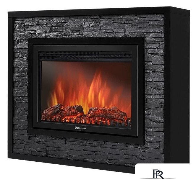 Портал Firelight Loft 30 (камень черный/черная эмаль) - Изображение №2 — Интернет-магазин ПроЗаказ