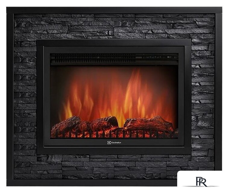 Портал Firelight Loft 30 (камень черный/черная эмаль) - Изображение №1 — Интернет-магазин ПроЗаказ