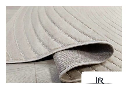 Ковер для жилой комнаты Radjab Carpet Сканди Сизаль Прямоугольник 10937B 12281RK (1.6x3, Krem/Krem) - Изображение №4 — Интернет-магазин ПроЗаказ