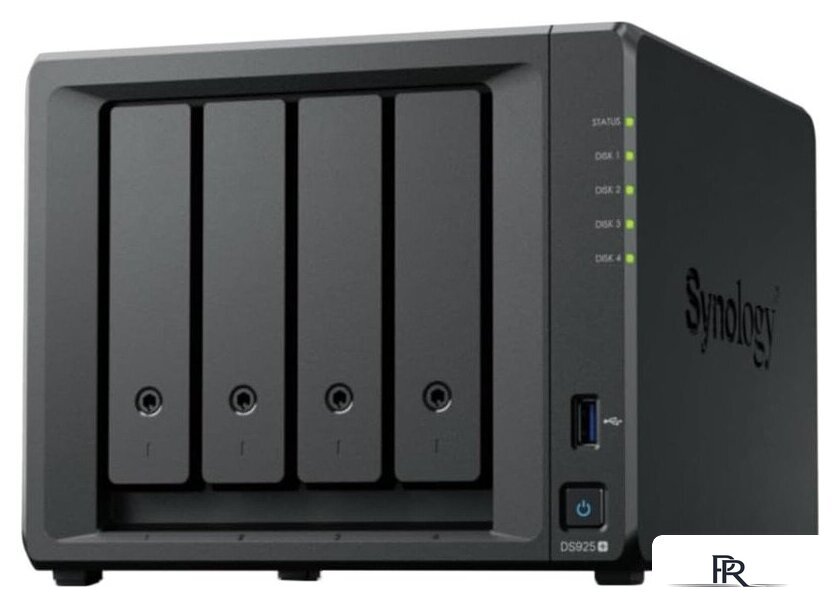 Сетевой накопитель Synology DiskStation DS925+ - Изображение №1 — Интернет-магазин ПроЗаказ