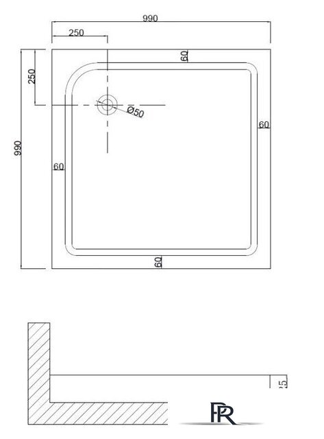 Душевой уголок Niagara NG-6614-08 100x100x190 - Изображение №7 — Интернет-магазин ПроЗаказ