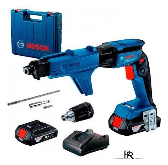 Шуруповерт для гипсокартона Bosch GTB 185-LI Professional 06019K7022 (с 2-мя АКБ, кейс) - Изображение №1 — Интернет-магазин ПроЗаказ