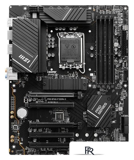Материнская плата MSI Pro B760-P DDR4 II - Изображение №1 — Интернет-магазин ПроЗаказ