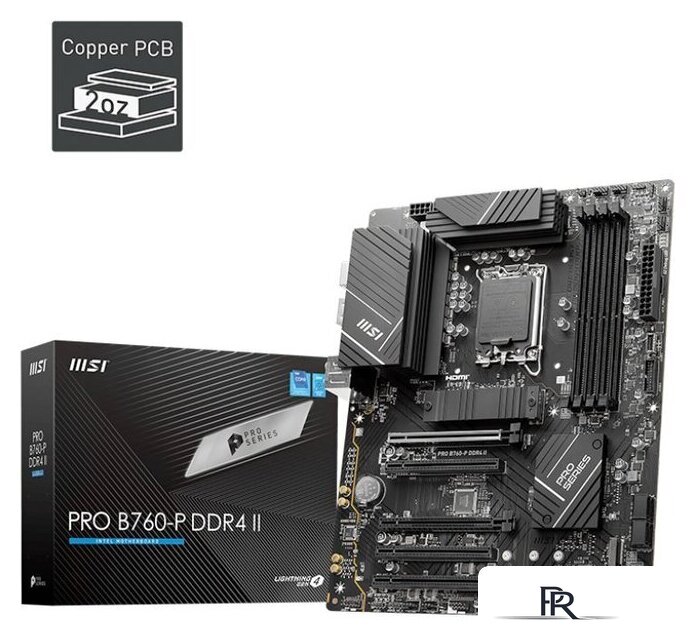 Материнская плата MSI Pro B760-P DDR4 II - Изображение №2 — Интернет-магазин ПроЗаказ
