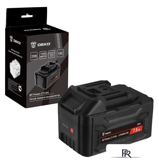 Аккумулятор Deko MT Power 084-1067 (20В/7.5 Ач) - Изображение №1 — Интернет-магазин ПроЗаказ