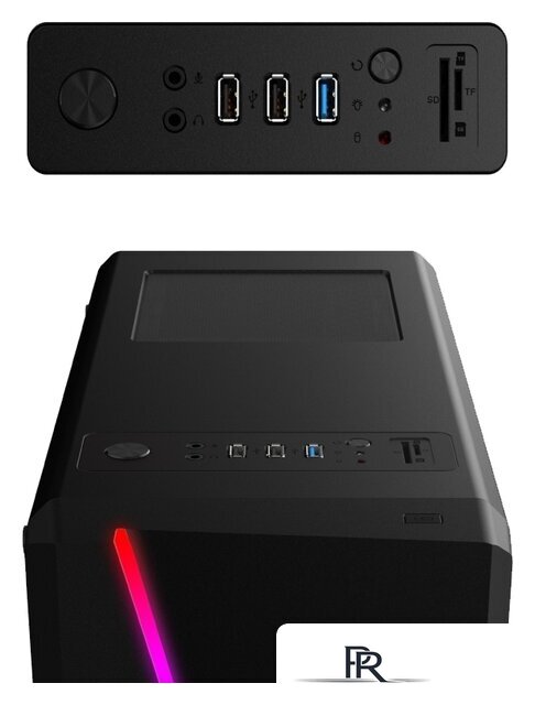 Корпус AeroCool Cylon (черный) - Изображение №13 — Интернет-магазин ПроЗаказ