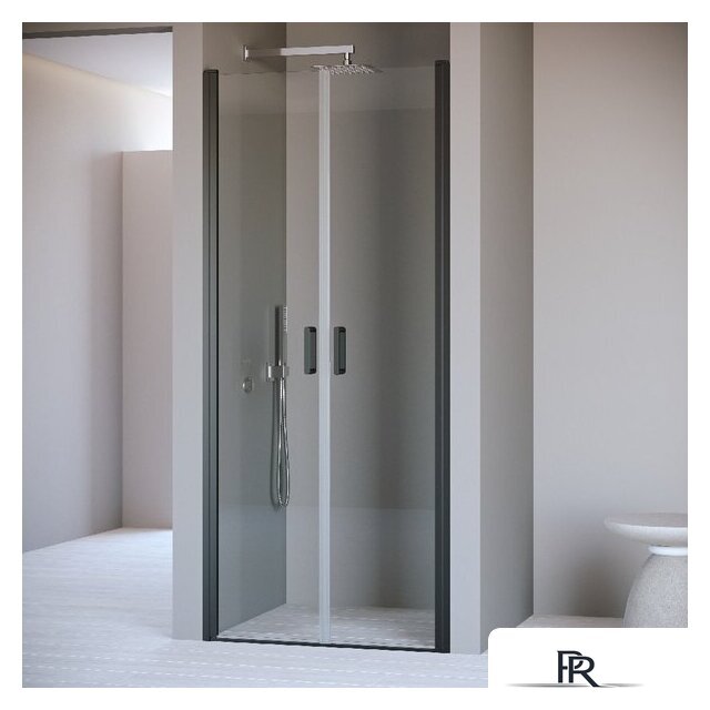 Душевая дверь RGW PA-104B 060810406-14 60 (черный/прозрачное стекло) - Изображение №1 — Интернет-магазин ПроЗаказ