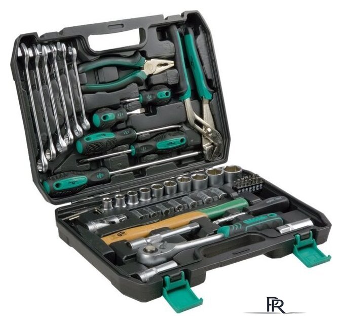 Универсальный набор инструментов Сервис Ключ 11056 (56 предметов) - Изображение №1 — Интернет-магазин ПроЗаказ