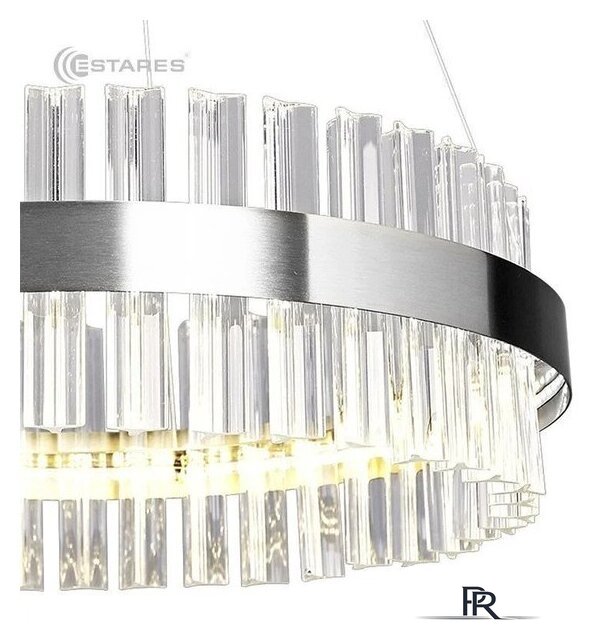 Подвесная люстра Estares Sofia 100W R-APP-500x1100-CHROME/CLEAR-220-IP20_Ч - Изображение №2 — Интернет-магазин ПроЗаказ