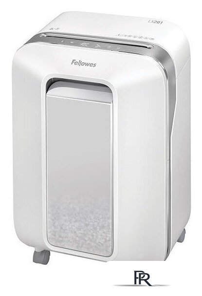 Шредер Fellowes Powershred LX201 (белый) - Изображение №3 — Интернет-магазин ПроЗаказ