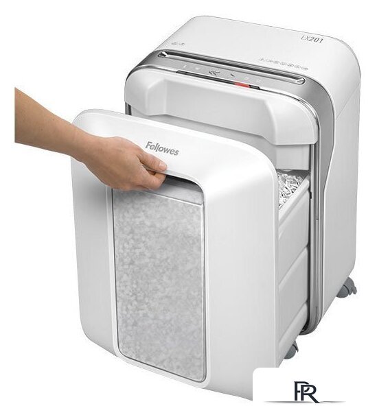 Шредер Fellowes Powershred LX201 (белый) - Изображение №4 — Интернет-магазин ПроЗаказ