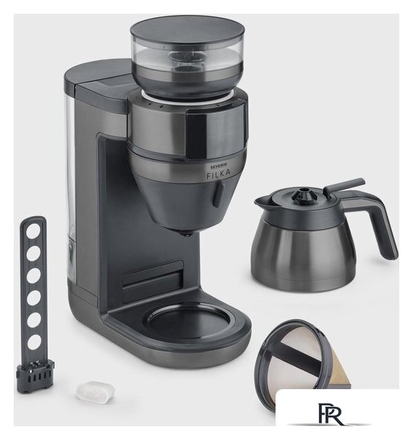 Капельная кофеварка Severin KA 4855 Dark Inox - Изображение №8 — Интернет-магазин ПроЗаказ