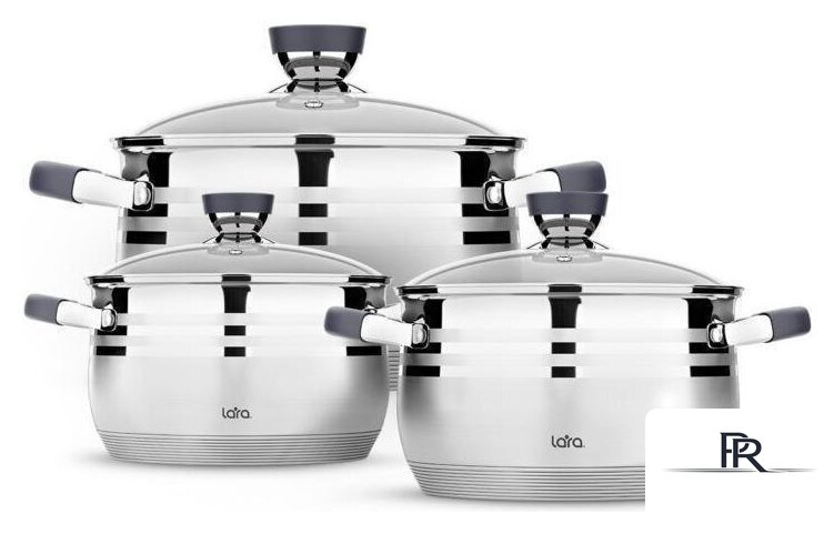 Набор кастрюль Lara LR02-120 - Изображение №1 — Интернет-магазин ПроЗаказ