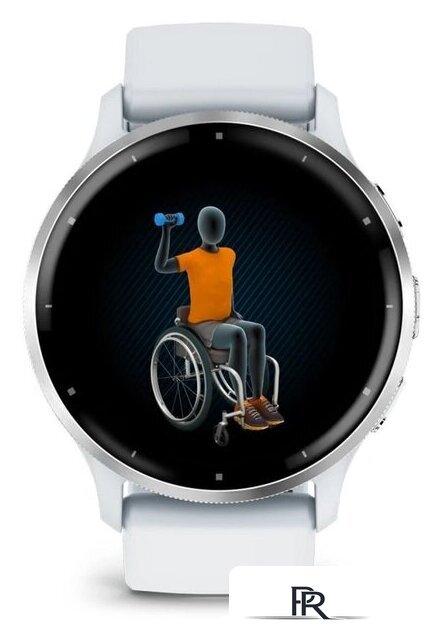 Умные часы Garmin Venu 3 (белый, с силиконовым ремешком) - Изображение №3 — Интернет-магазин ПроЗаказ