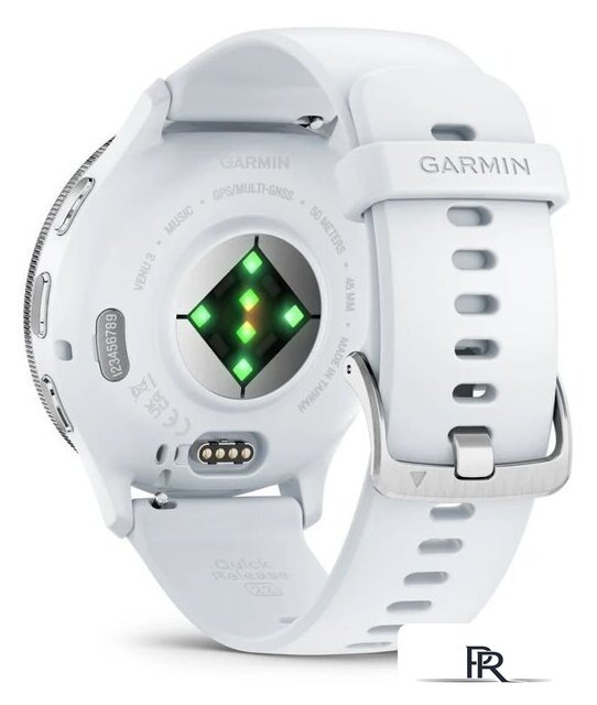 Умные часы Garmin Venu 3 (белый, с силиконовым ремешком) - Изображение №2 — Интернет-магазин ПроЗаказ