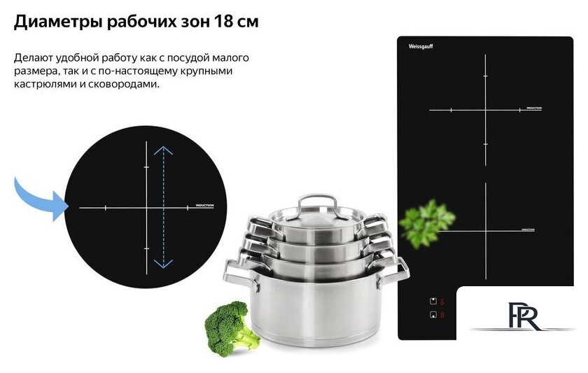 Варочная панель Weissgauff HI 32 - Изображение №14 — Интернет-магазин ПроЗаказ