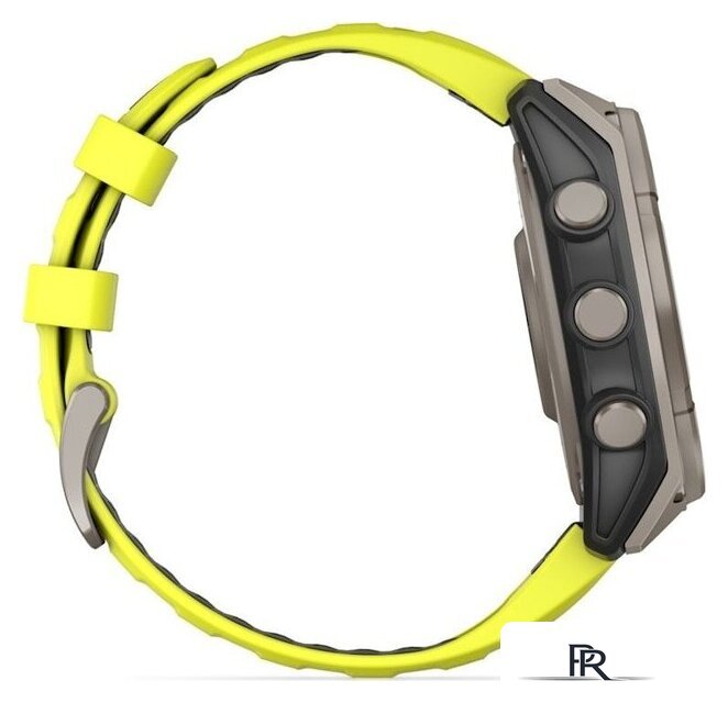 Умные часы Garmin Fenix 8 Solar, Sapphire 47мм (титановый серый с желтым ремешком) - Изображение №12 — Интернет-магазин ПроЗаказ
