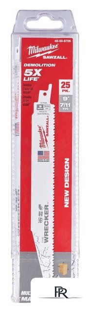 Набор пильных полотен Milwaukee 48008706 (25 шт) - Изображение №2 — Интернет-магазин ПроЗаказ