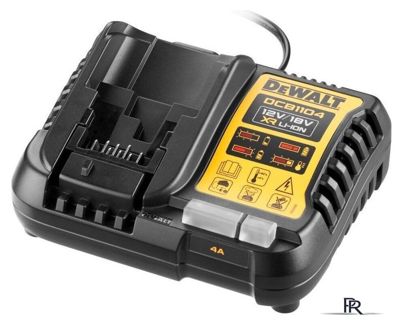 Аккумулятор с зарядным устройством DeWalt DCB1104M2 (18В/2x4 Ач) - Изображение №2 — Интернет-магазин ПроЗаказ