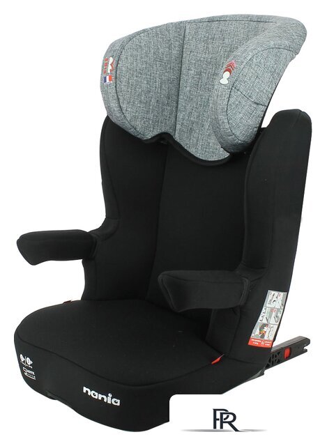 Детское автокресло Nania Rway Easyfix (tech silver) - Изображение №1 — Интернет-магазин ПроЗаказ