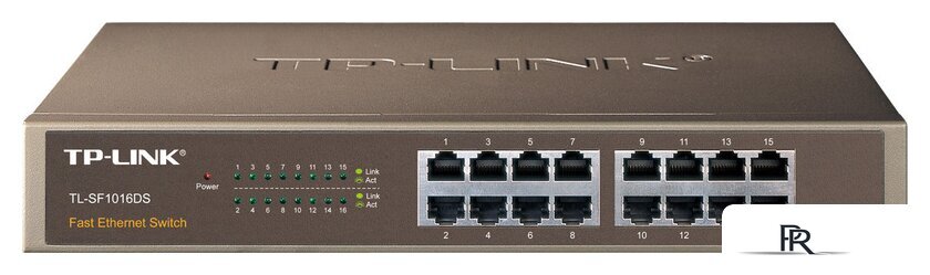 Неуправляемый коммутатор TP-Link TL-SF1016DS - Изображение №1 — Интернет-магазин ПроЗаказ