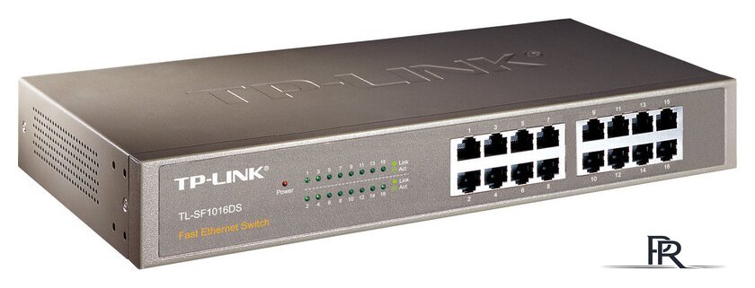Неуправляемый коммутатор TP-Link TL-SF1016DS - Изображение №2 — Интернет-магазин ПроЗаказ