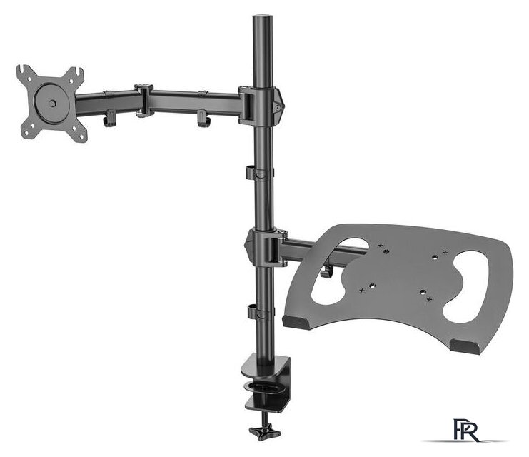 Кронштейн для монитора CACTUS CS-VM-LH07-BK - Изображение №1 — Интернет-магазин ПроЗаказ
