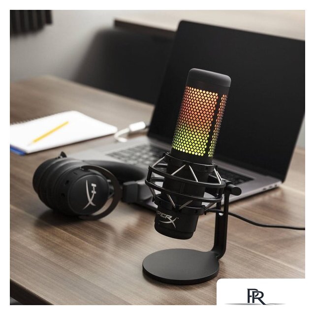 Проводной микрофон HyperX QuadCast S (черный) - Изображение №11 — Интернет-магазин ПроЗаказ