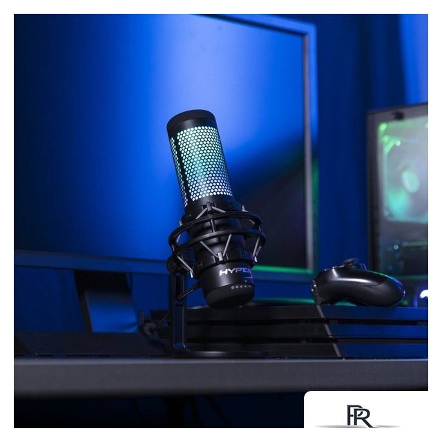 Проводной микрофон HyperX QuadCast S (черный) - Изображение №10 — Интернет-магазин ПроЗаказ