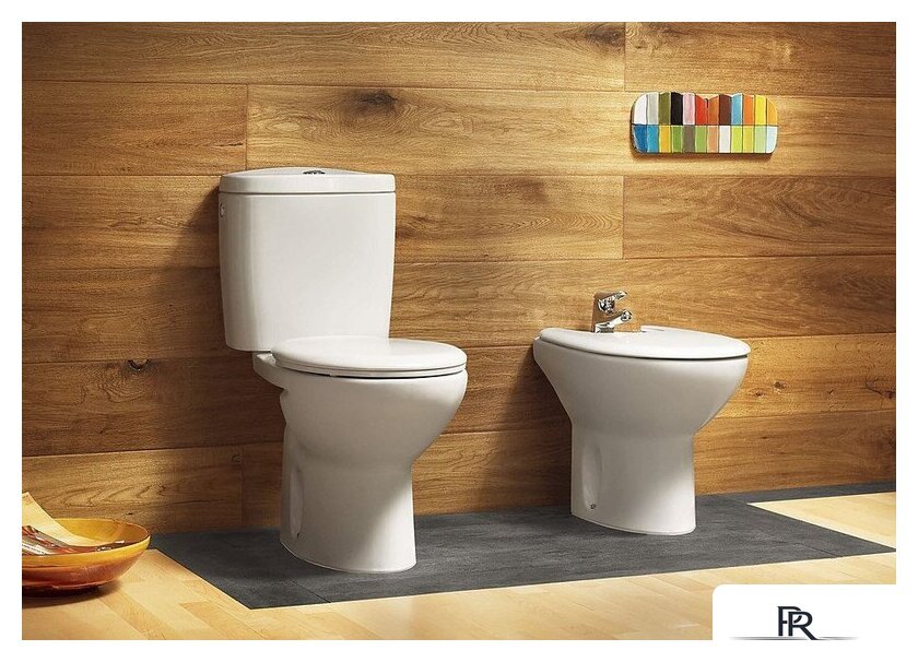 Унитаз напольный Roca Victoria 7342399000+734139Z000+ZRU8013900 - Изображение №3 — Интернет-магазин ПроЗаказ