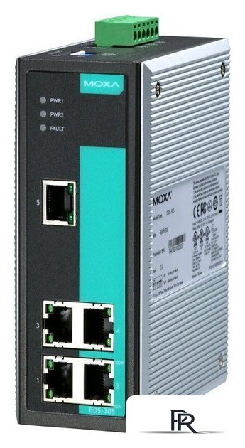 Неуправляемый коммутатор Moxa EDS-305 - Изображение №3 — Интернет-магазин ПроЗаказ