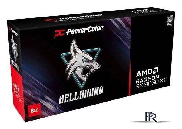 Видеокарта PowerColor Hellhound AMD Radeon RX 9060 XT 8GB GDDR6 RX9060XT 8G-L/OC - Изображение №7 — Интернет-магазин ПроЗаказ