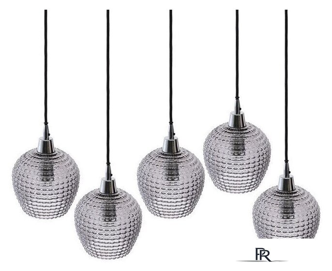 Подвесная люстра Bergenson Bjorn Aurora BB0000567 (серый) - Изображение №3 — Интернет-магазин ПроЗаказ