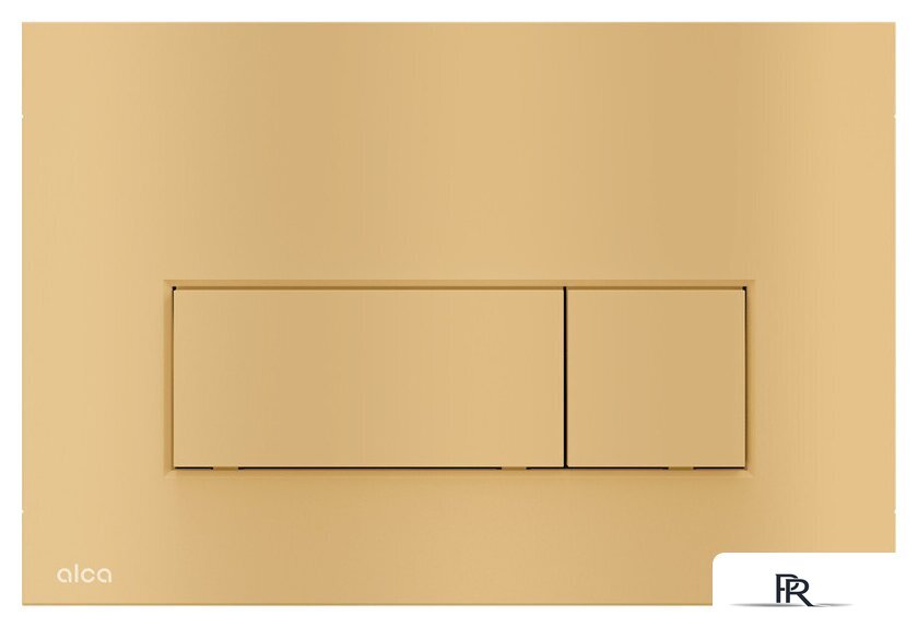 Панель смыва Alcaplast Thin M57-G-M (gold-мат) - Изображение №1 — Интернет-магазин ПроЗаказ