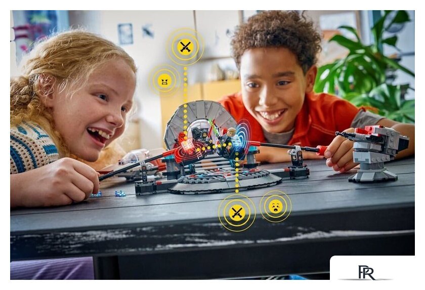 Конструктор LEGO Star Wars 75427 Smart Play Дуэль в тронном зале и истребитель A-wing - Изображение №12 — Интернет-магазин ПроЗаказ