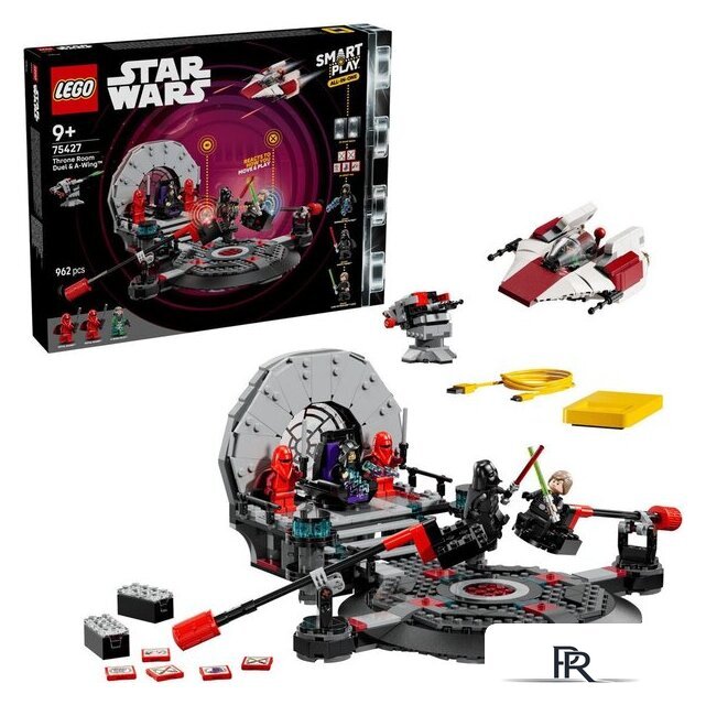 Конструктор LEGO Star Wars 75427 Smart Play Дуэль в тронном зале и истребитель A-wing - Изображение №1 — Интернет-магазин ПроЗаказ