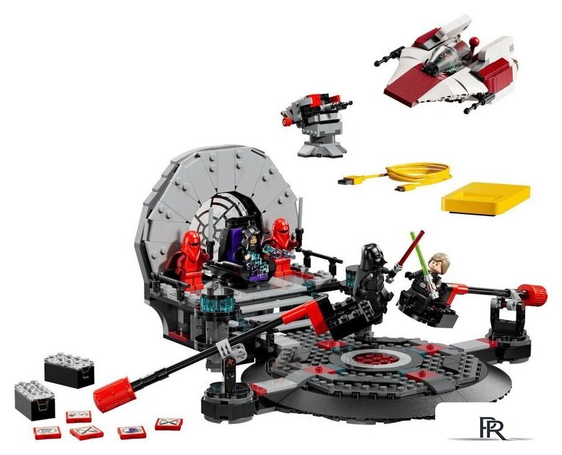 Конструктор LEGO Star Wars 75427 Smart Play Дуэль в тронном зале и истребитель A-wing - Изображение №2 — Интернет-магазин ПроЗаказ