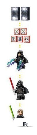 Конструктор LEGO Star Wars 75427 Smart Play Дуэль в тронном зале и истребитель A-wing - Изображение №10 — Интернет-магазин ПроЗаказ