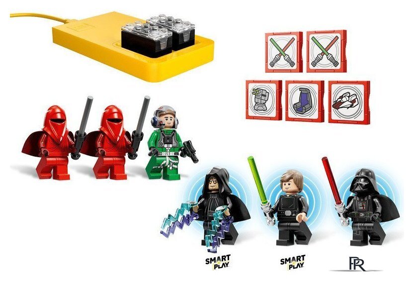 Конструктор LEGO Star Wars 75427 Smart Play Дуэль в тронном зале и истребитель A-wing - Изображение №8 — Интернет-магазин ПроЗаказ